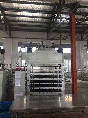 6 strati EVA Spuma Press Machine Forming con 33 pollici 838mm cilindro
