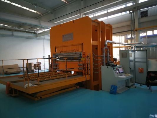 Macchina per pressatura a caldo idraulica per compensato regolazione manuale automatica della pressione